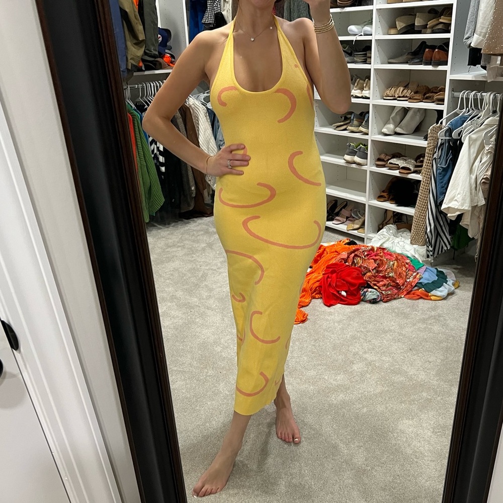 VRG GIRL MIDI DRESS